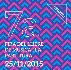 7a Fira del Llibre de Música i la Partitura a l’Esmuc el 25 de novembre