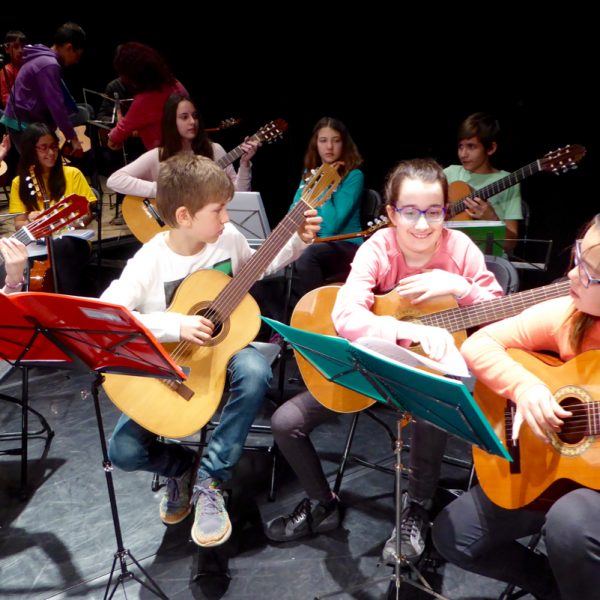 Trobada de guitarres de la zona 7 de l’ACEM a Igualada