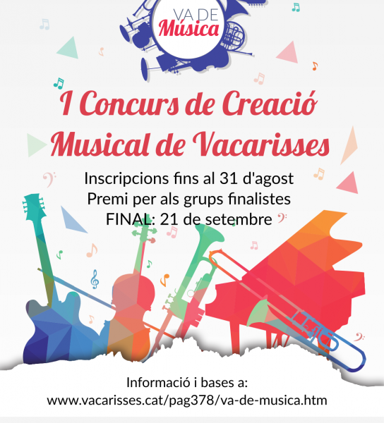 I Concurs de Creació Musical Jove a Vacarisses