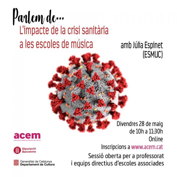 PARLEM DE…l’impacte de la crisi sanitària a les escoles de música