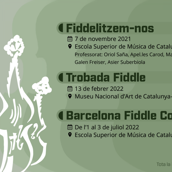 Fiddelitzem-nos i Trobada Fiddle: informació, dates i inscripcions