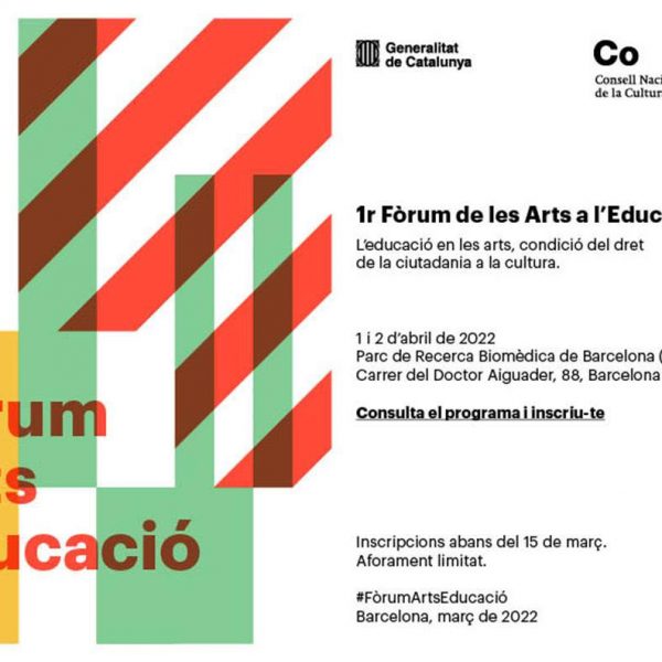 1r Fòrum de les Arts a l’Educació