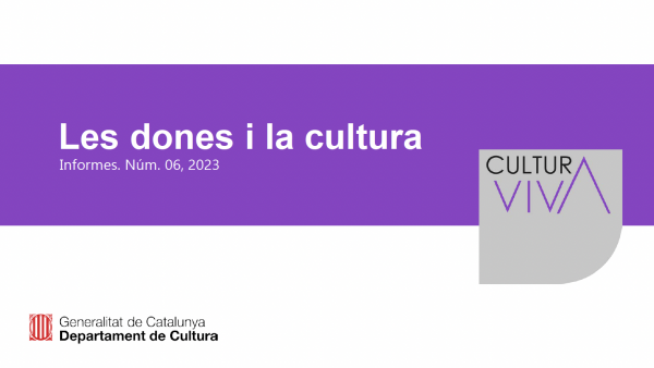 Dones i la cultura GENCAT 23