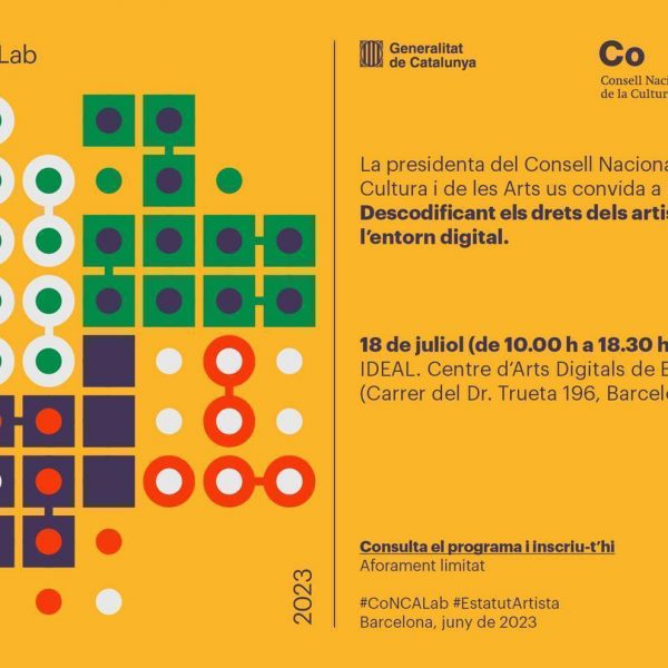 CoNCA_Lab. Descodificant els drets dels artistes en l’entorn digital