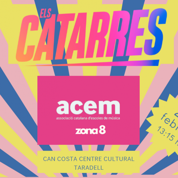 Trobada d’escoles de música de la zona 8 de l’ACEM amb el grup musical Els Catarres