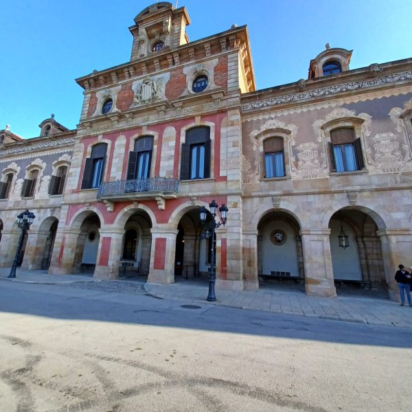 Visita al Parlament de Catalunya per parlar sobre el finançament de les escoles municipals de música