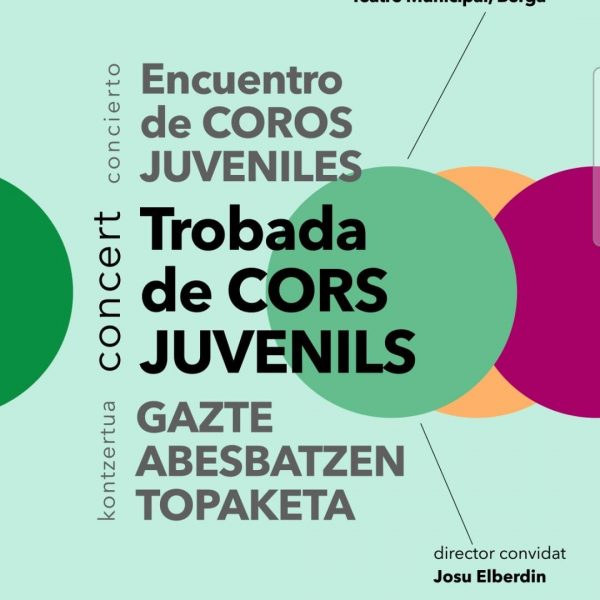 Trobada de cors a Berga – 13 i 14 d’abril