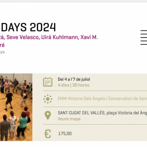 Descompte per a socis ACEM al RHYTHM4DAYS 2024